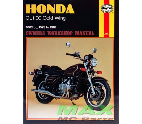 Haynes bog HONDA GL1100 GOLDWING 79-81