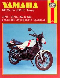 Haynes bog YAMAHA RD250LC RD350LC 80-82