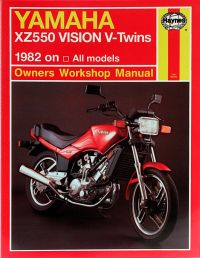 Haynes bog YAMAHA XZ550 V-TWIN 82- *ALL*