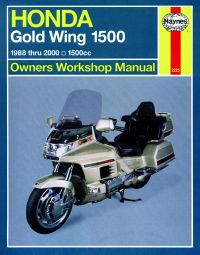 Haynes bog HONDA GL1500 GOLDWING 88-00