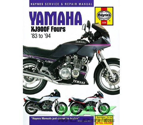 Haynes bog YAMAHA XJ900F DIVISION 83-94