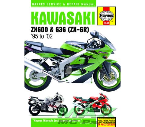 Haynes bog KAWASAKI ZX-6R ZX-636 95-02