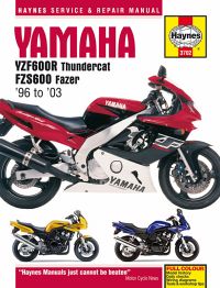 Haynes bog YAMAHA YZF600R FASER THUN