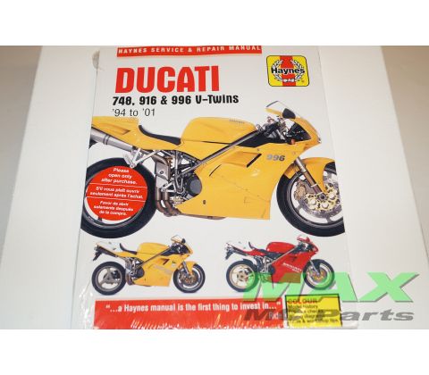 Haynes bog DUCATI 748 916 996 V-TWIN 94-