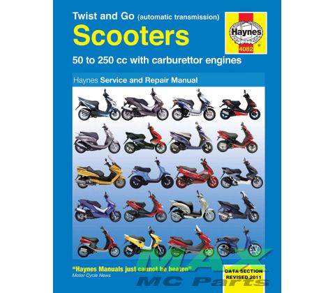 Haynes bog  Generel Rep. håndbog Scooter