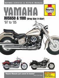 Haynes bog YAMAHA XVS650 XVS110 STAR 97-