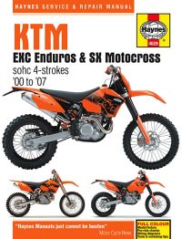 Haynes bog KTM EXC ENDURO SX MOTOCROSS