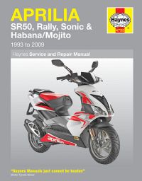 Haynes bog APRILIA SR50 SONIC RALLY HAB