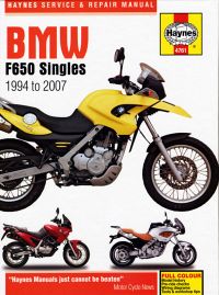 Haynes bog BMW F650 94-07
