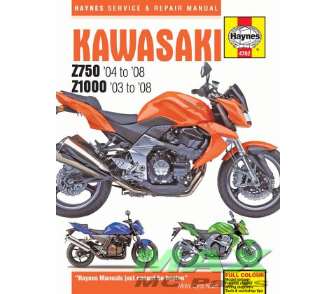 Haynes bog KAWASAKI Z750 Z1000  03-08