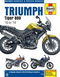 Haynes bog TRIUMPH TIGER 800 10-14