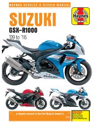 Haynes bog SUZUKI GSXR1000 09-16