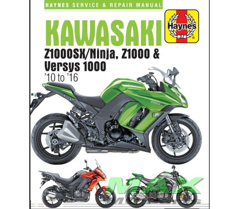 Haynes bog KAWASAKI Z1000SX VERSYS 1000