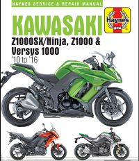 Haynes bog KAWASAKI Z1000SX VERSYS 1000