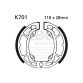 EBC Brake shoe set K701
