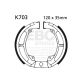 EBC Brake shoe set REAR K703