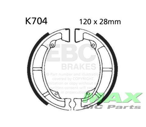 EBC Brake shoe set K704