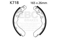 EBC Brake shoe set K718 KAWASAKI MULE