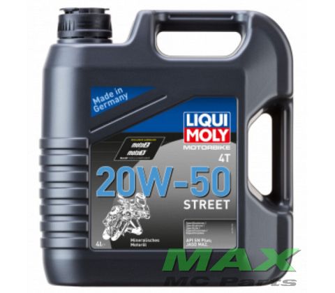 LiquiMoly 4T 20W/50 Street SyntTec 4.L