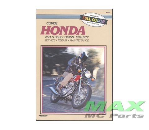 Clymer HONDA CB250N CB360 Twin 74-77