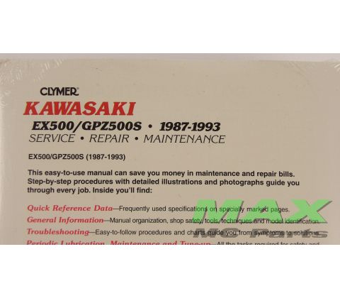 Clymer KAWASAKI GPZ500S 87-93