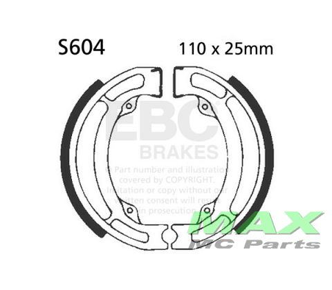 EBC Brake shoe set S604 FRONT/REAR