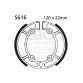EBC Brake shoe set S616