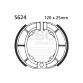 EBC Brake shoe set S624 120x25MM