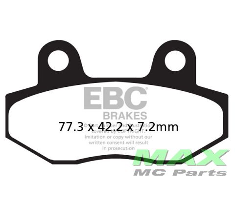 EBC Scooter Disc pad set SFA086