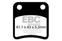 EBC Disc pad set SFA257/2 (PARKING BRAKE