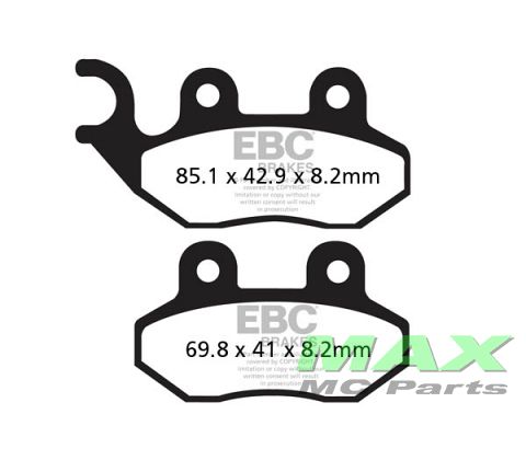 EBC Scooter Disc pad set SFA264