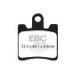 EBC Double- H Sintered FRONT SFA283HH