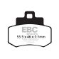 EBC Scooter Disc pad set SFA356