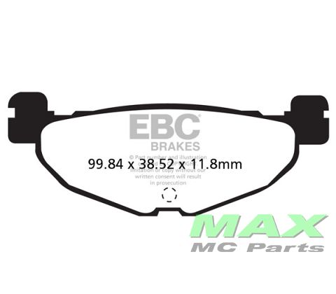 EBC SCOOTER DOUBLE H Disc pad set