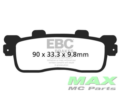 EBC Scooter Disc pad set SFA498