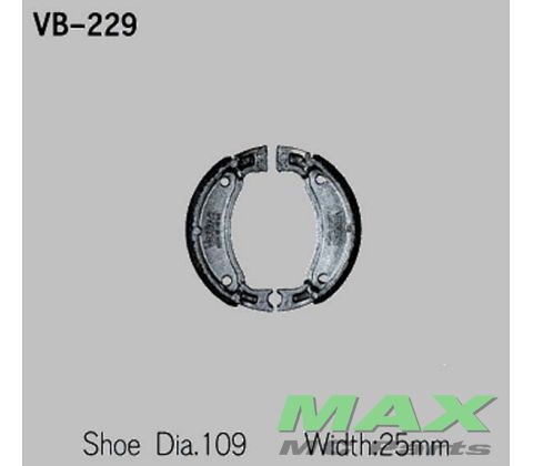 VESRAH Bremsebakker VB229 *USE: EBC Y503