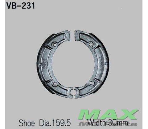 VESRAH Bremsebakker REAR VB231