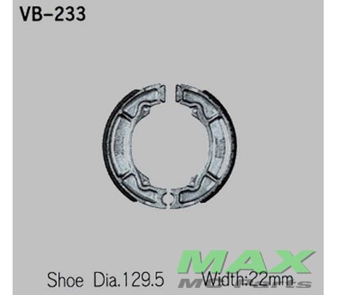 VESRAH Bremsebakker VB233