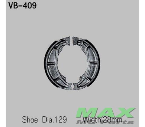 VESRAH Bremsebakker VB409 EBC: S602 K602