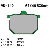VESRAH Bremseklodser VD112 *USE: FA031*