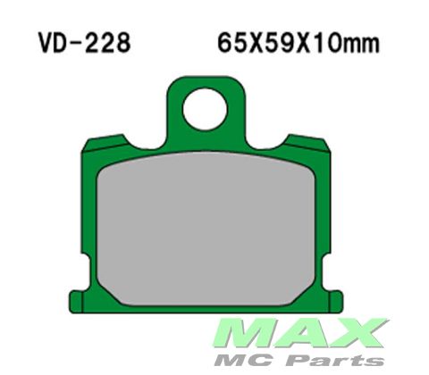 VESRAH  bremseklodser VD228