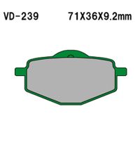 VESRAH Bremseklodser VD239
