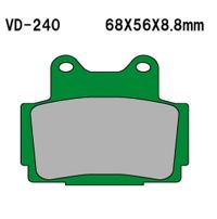 VESRAH Bremseklodser VD240 Kevlar