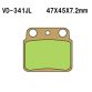 VESRAH Bremseklodser VD341JL