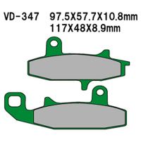 VESRAH Bremseklodser VD347