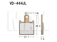 VESRAH Bremseklodser VD444JL