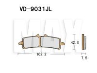 VESRAH Sinter klodser VD9031JL FRONT