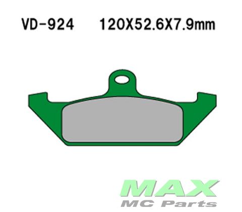 VESRAH Bremseklodser VD924