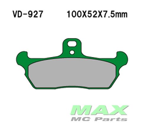 VESRAH Bremseklodser VD927