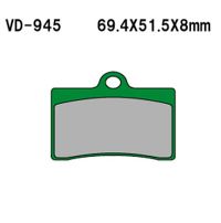 VESRAH Bremseklodser VD945